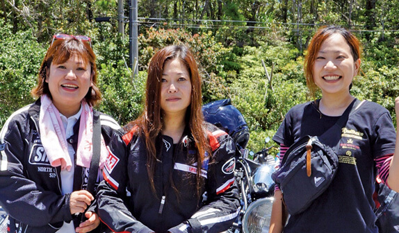 ユミ&ルミ&アッコさんの憧れのバイクはヤマハ T-MAX