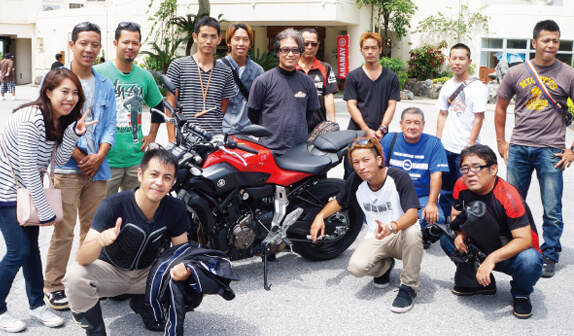 金城オートさんの憧れのバイクはヤマハ FZ1