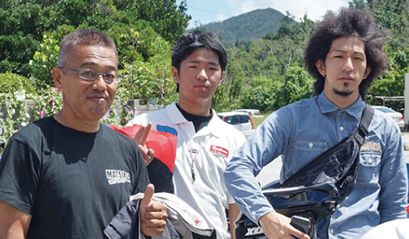 松田モータースさんの憧れのバイクはヤマハ FZ1