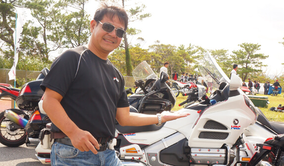 しもぴょんさんの憧れのバイクはホンダ GL1800