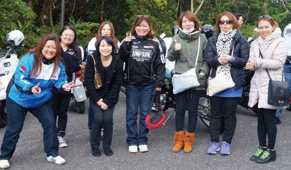 B・ガールズさんの憧れのバイクはヤマハ マジェスティ