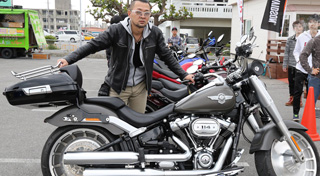 ハーレーダビッドソン（Harley-Davidson）1990年 FLSTF Fatboyの