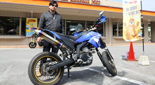 徳さんの愛車ヤマハ ＷＲ２５０Ｘ
