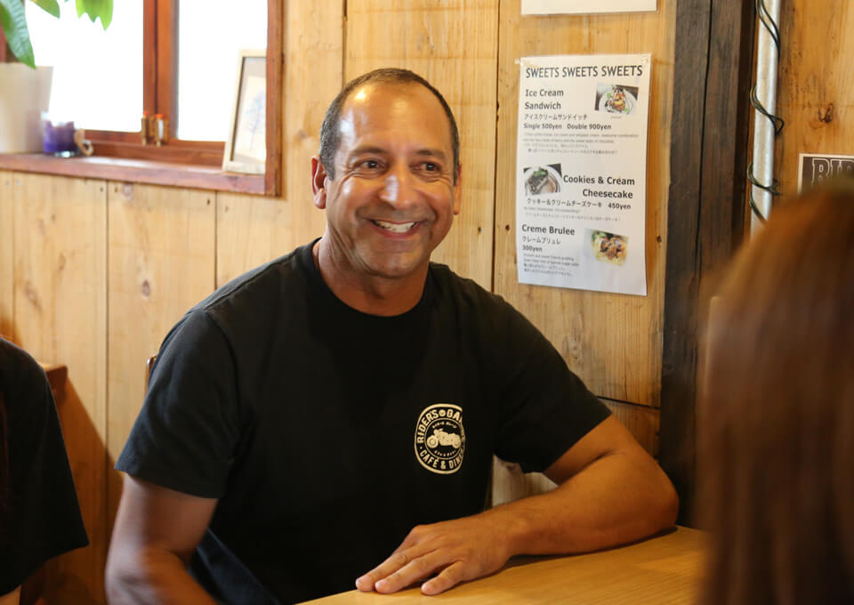 共同オーナーのマイケルさん