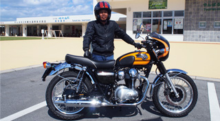 リキさんの愛車カワサキ Ｗ８００