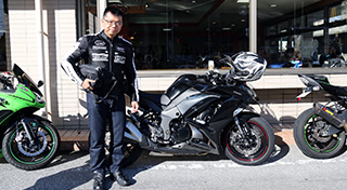 マッチョさんの愛車カワサキ Ｎｉｎｊａ　１０００