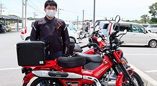 カレーさんの愛車ホンダ ＣＴ１２５ハンターカブ