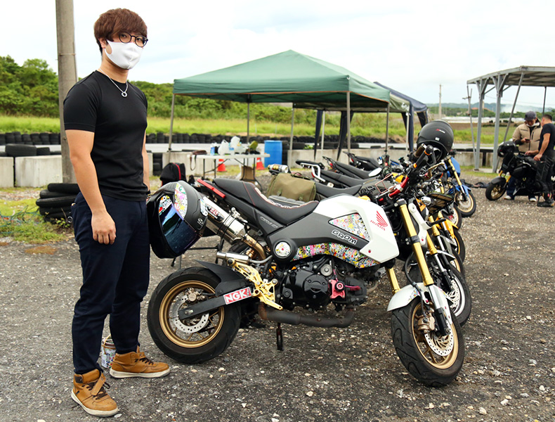 沖縄のライダー かめさん のバイク紹介