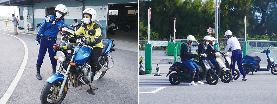 糸満自動車学校 教習の様子1