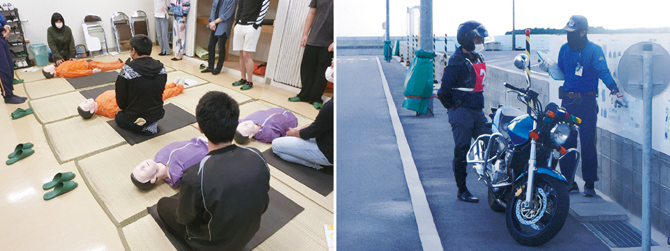 糸満自動車学校 教習の様子2