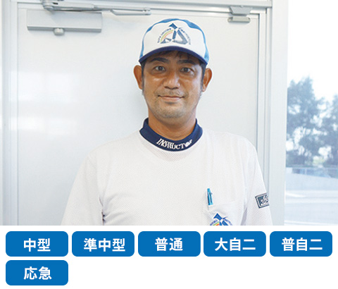 技能検定員：平良 健