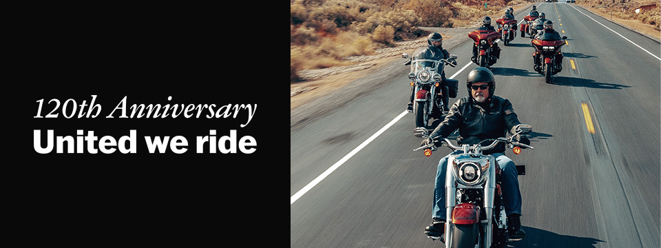 120th Anniversary United we ride