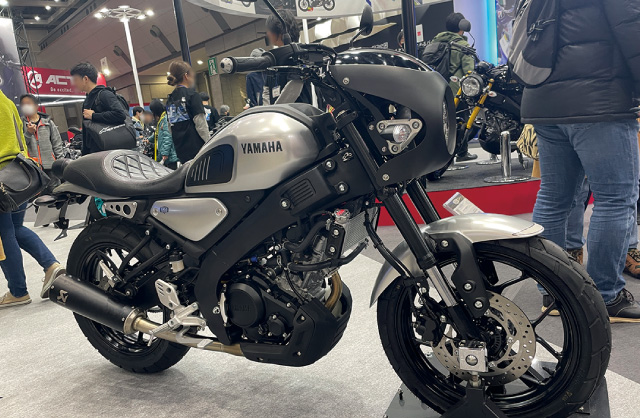 YAMAHA：XSR125（カスタムパーツ装着車）